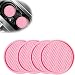 Sodcay 4 PCS Car Cup Holder Inserts Anti Slip PVC Honeycomb Waterproof Fixed Tea Coasters Universal for Vehicle Interior Cup Mats Pink - Image 2