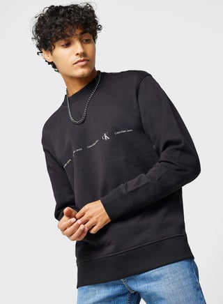 Logo Crew Neck Sweatshirt