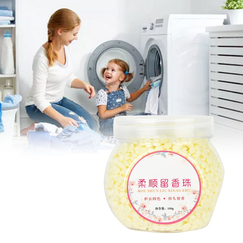 Laundry Fragrance Beads 1 Pack Natural Plant Extract - Long Lasting Scent Clothing Fragrance Beads for Soften Protect Fabric Prevent Static for Home Laundry Use - Image 5