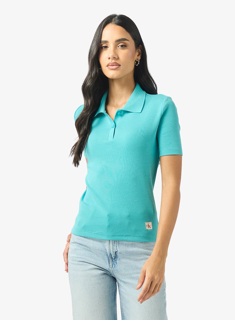 Calvin Klein Jeans Logo Polo - Image 1