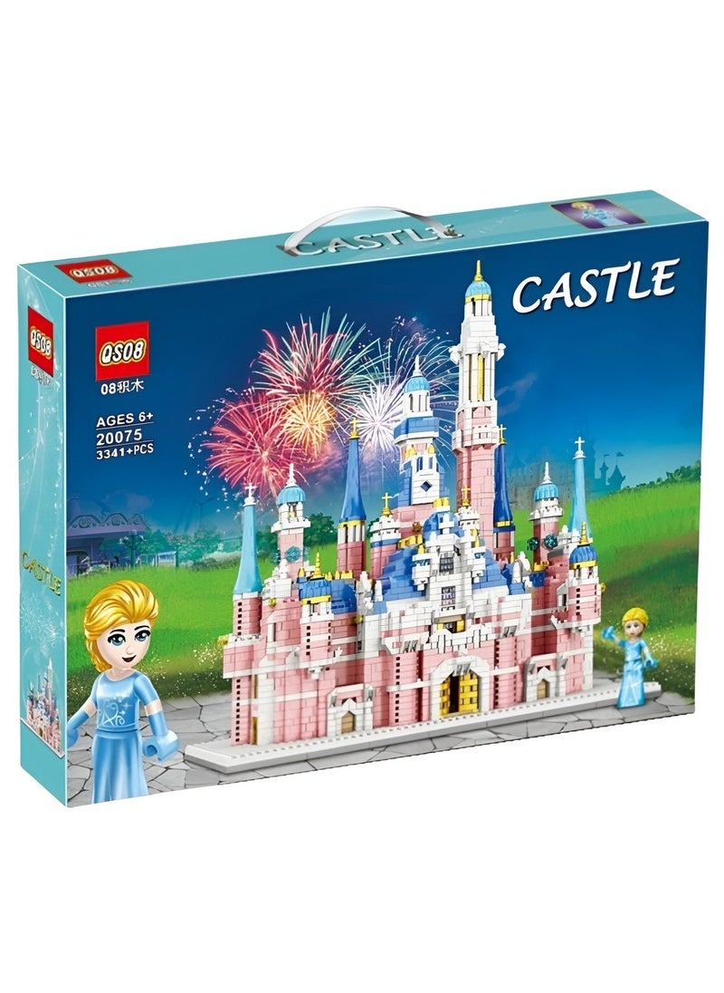 Disney Frozen 2 Castle Building Blocks 3341 Pieces - 20075  - Image 1
