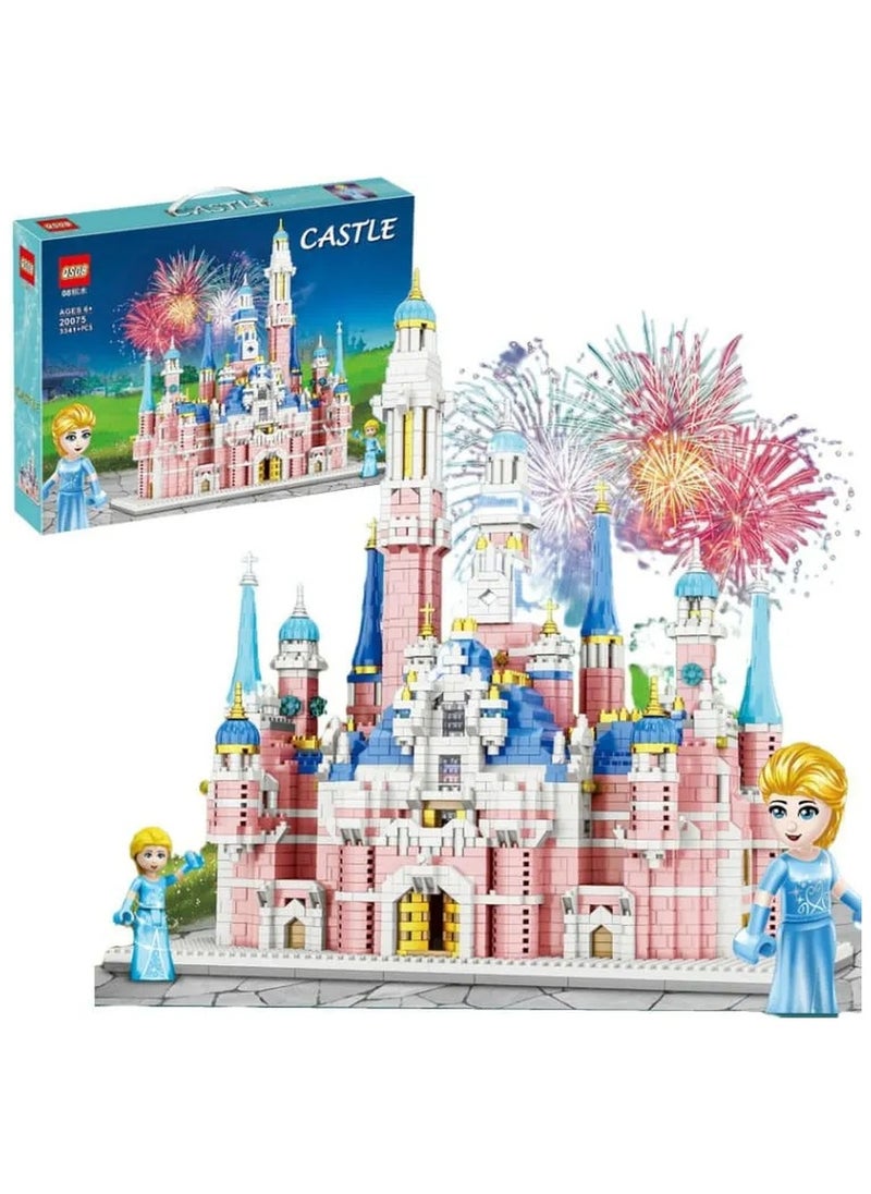 Disney Frozen 2 Castle Building Blocks 3341 Pieces - 20075  - Image 2