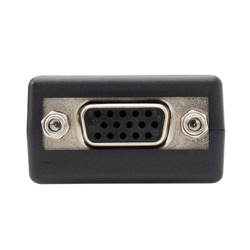 TRIPPLITE DisplayPort to VGA Video Adapter, DP to VGA Video Converter, Active Display Adapter (M/F), 6 in. (P134-06N-VGA), Black (Pack of 5) - Image 4