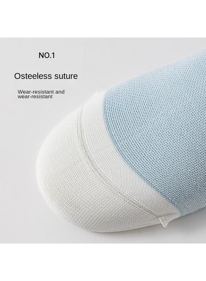 Bluejw Yoga Socks Children Running Fitness Sports Pressure Socks Color Matching Pilates High Elastic Thin Leg Long Tube Socks - Image 5