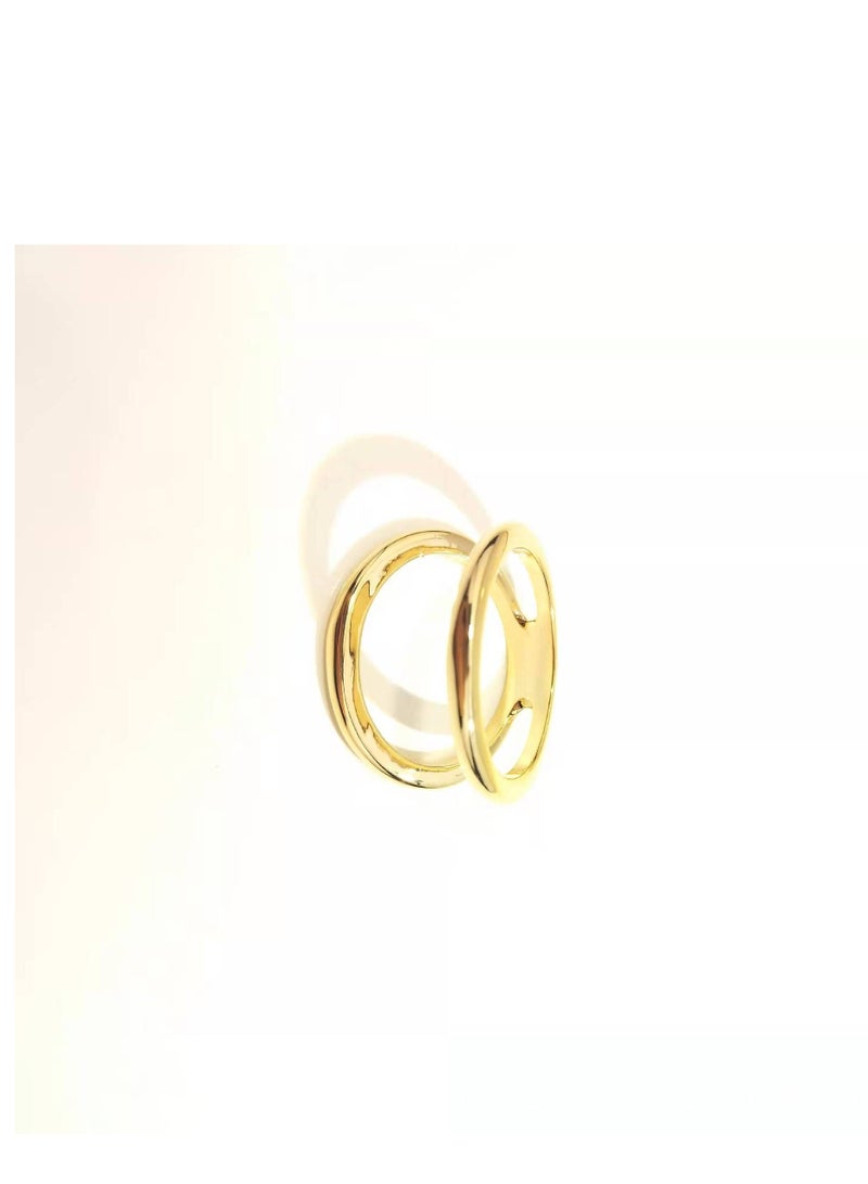 RARELY 3Set Of Two Small Circle Fashionable Women's Scarf Buckl Brooch Ring Shawl Clip Gewelry Accessories  - Image 5