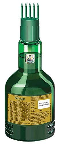 KESH KING Ayurvedic Hair Oil | Herbal Oil with Bhringraj & Amla | Enhance Hair Growth | Reduce Hairfall | Nourishes Scalp | Provides Long & Thick Hair | 3.38 Fl Oz/100ml - Image 4
