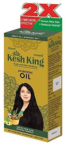KESH KING Ayurvedic Hair Oil | Herbal Oil with Bhringraj & Amla | Enhance Hair Growth | Reduce Hairfall | Nourishes Scalp | Provides Long & Thick Hair | 3.38 Fl Oz/100ml - Image 5