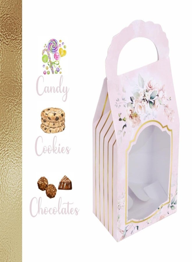 Chic a Choc علبة حلوى شيك آ تشوك كوكيز (عبوة من 10 قطع). لون وردي مزهر. (4.25 × 2.75 × 9) بمقبض - Image 3