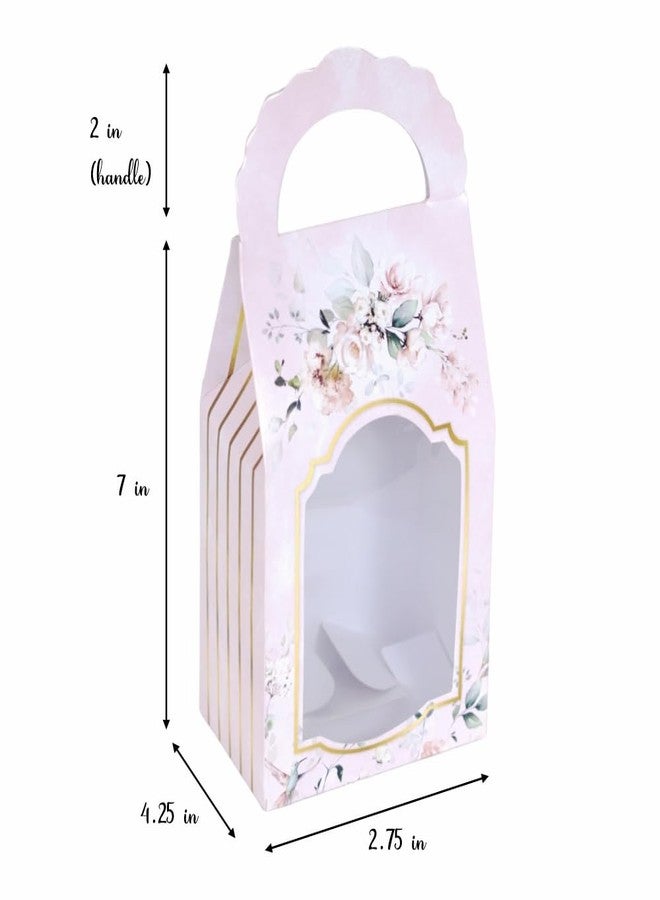 Chic a Choc علبة حلوى شيك آ تشوك كوكيز (عبوة من 10 قطع). لون وردي مزهر. (4.25 × 2.75 × 9) بمقبض - Image 4