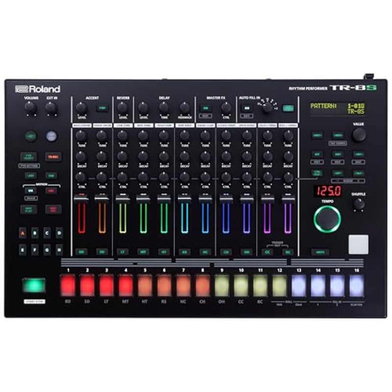 ايرا إيقاع الأداء TR-8S، أسود - Image 1