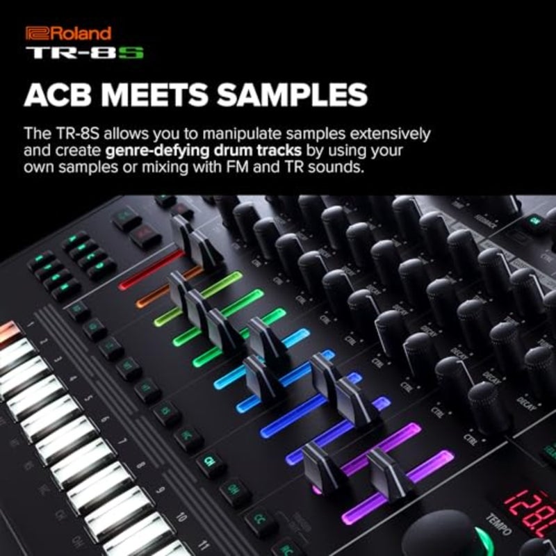ايرا إيقاع الأداء TR-8S، أسود - Image 5