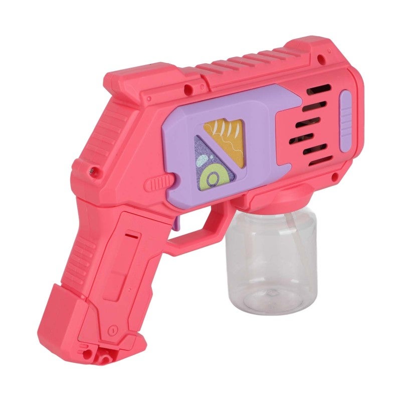 Electric Bubble Blower Multipurpose Innovative Fun Lights 12 Holes Fully Automatic Bubble Machine for Kids Presents - Image 1