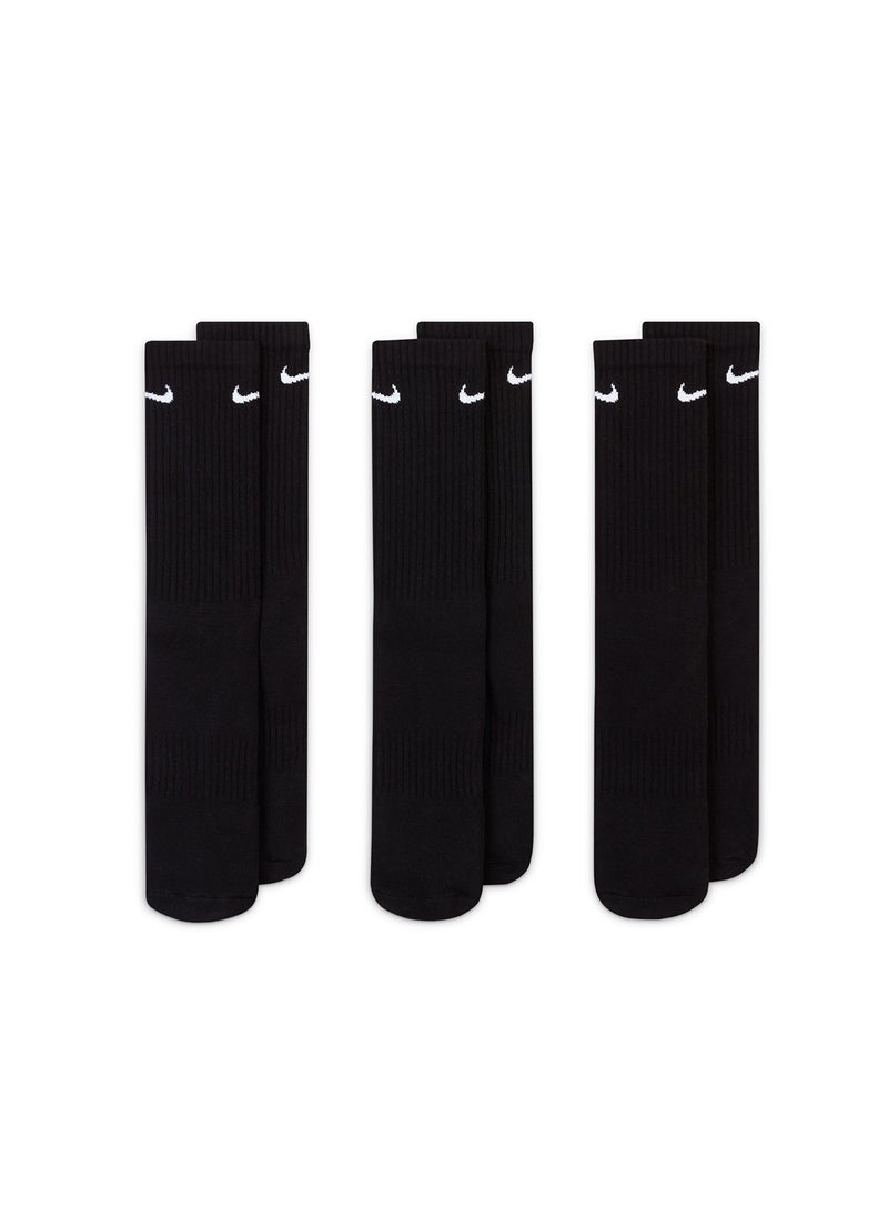 Nike 3 Pack Cushion Crew Socks  - Image 3