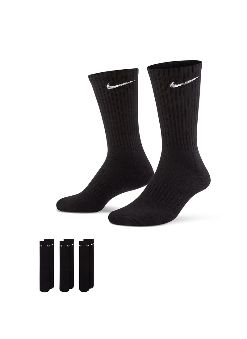 نايكي 3 Pack Cushion Crew Socks
