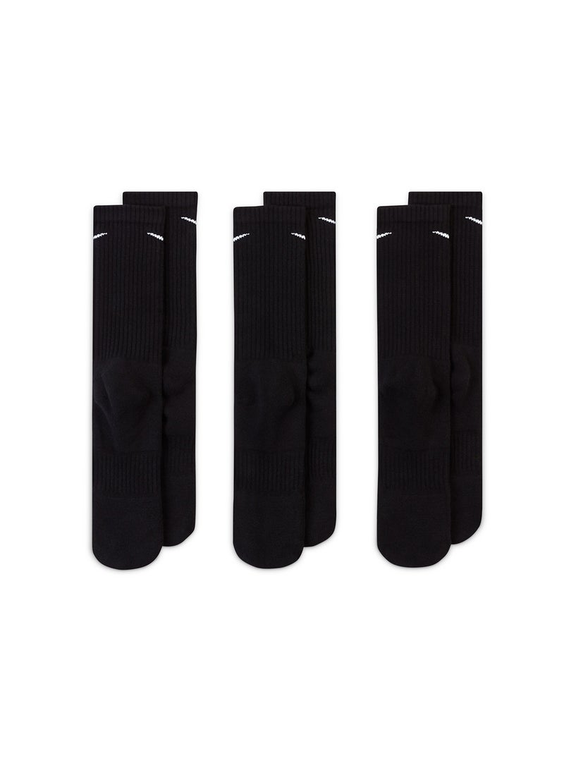 Nike 3 Pack Cushion Crew Socks  - Image 4