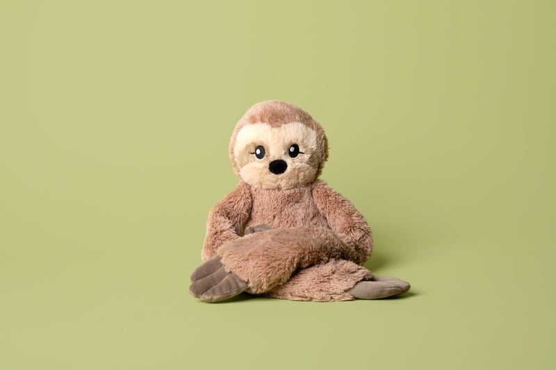 HUGIMALS Hugarounds Sawyer The Sloth 2.5 lb Microwaveable & Freezable Weighted Plush Neck & Shoulder Wrap | Soothing, Comforting Hugs for Self-Care & Relaxation | Unscented for Ages 2+ - Image 3