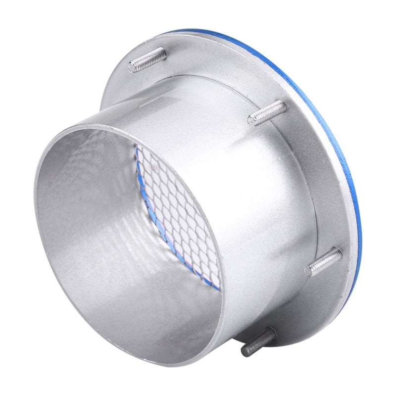 Racing Air Duct: Blue Metal, Premium Durable, Direct Replacement Cold Air Intake - Fresh Cooling Air, Grille Bumper Vent for Universal Car - Image 5
