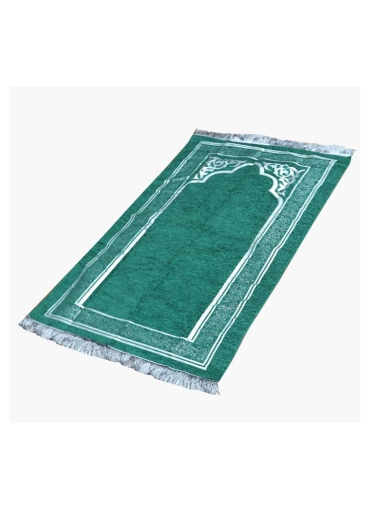 سندس سجادة صلاة مع اسطوانة المميزة بنوقشها - Image 1