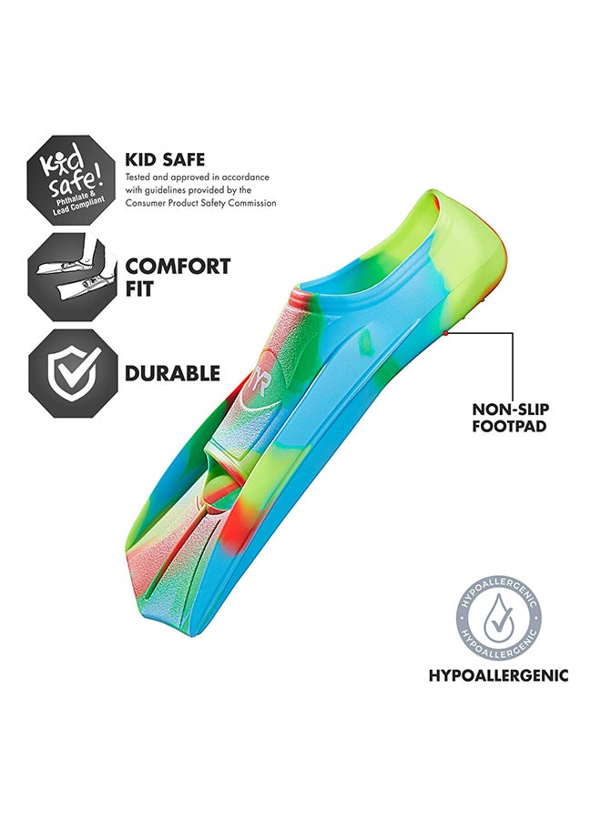 TYR Blend Stryker Silicone Fins (Multicolour,2 XS) - Image 3