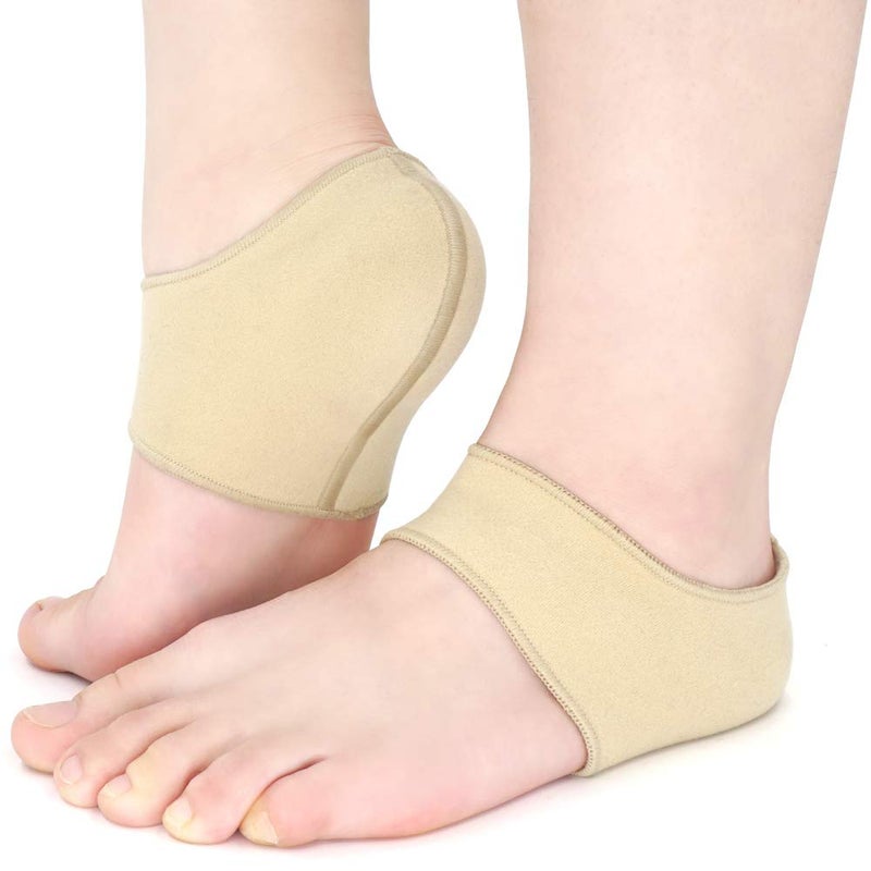 SQHT's Heel Protectors for Cracked Heels, Relieve Heel Pain from Plantar Fasciitis, Heel Spur, Achilles tendonitis for Women's 4.5-7.5, Kid's 3-5.5-(Small - Image 3