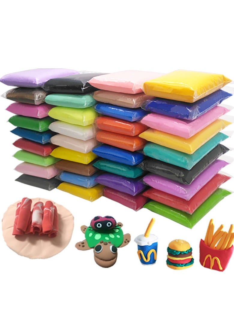Set of 36 Colors Super Light Air Dry Clay Ultra Light Clay Modeling Creative Art DIY Crafts For Kids - Image 1