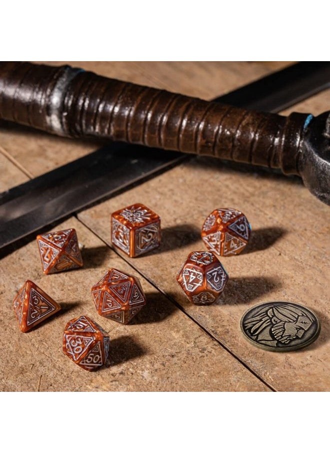 Q-Workshop Witcher Dice Set. Geralt - Q-Workshop Monster Slayer