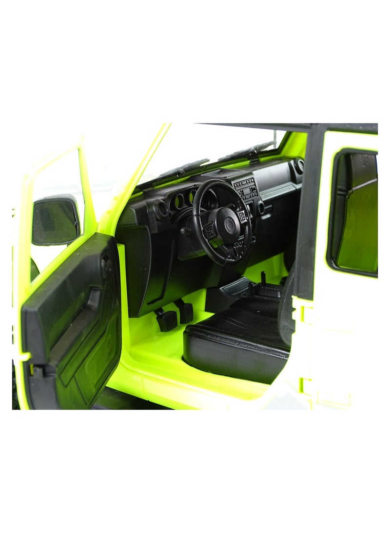 Large 1:8 R/C 4X4 RECHARGEABLE JEEP - Green - Image 2