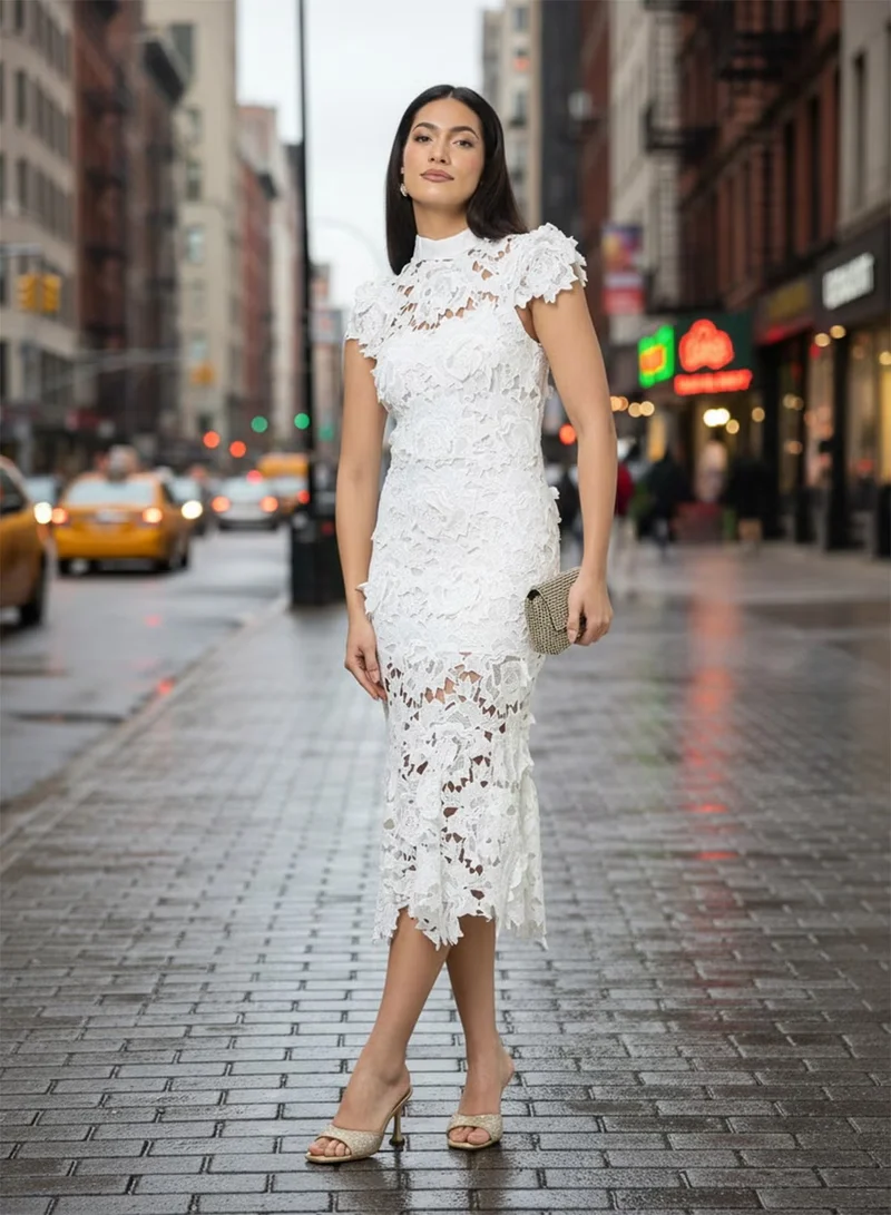 Ella Limited Edition Lace Shift dress