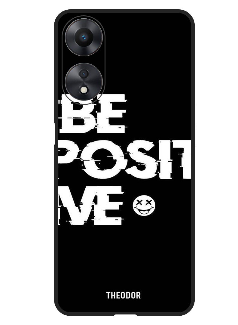 Theodor Protective Case Anti Scratch Shock Proof Bumper Cover For Oppo A78 Be Patient - Image 1