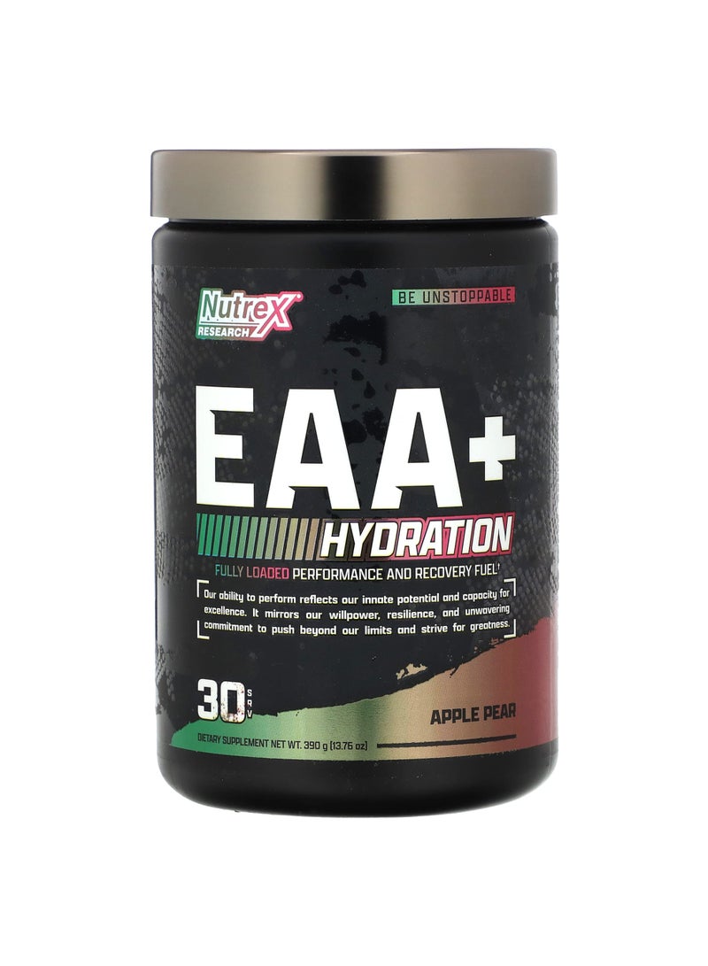 EAA+ Hydration, Apple Pear, 13.76 oz (390 g)
