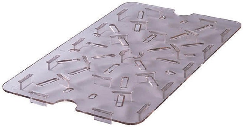 1218DSCW135 Camwear Clear 12" x 18" Food Box Drain Shelf