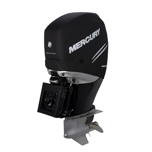 MERCURY Vented Splash Cover for L6 400hp Verado Outboard Engines Black - Image 3