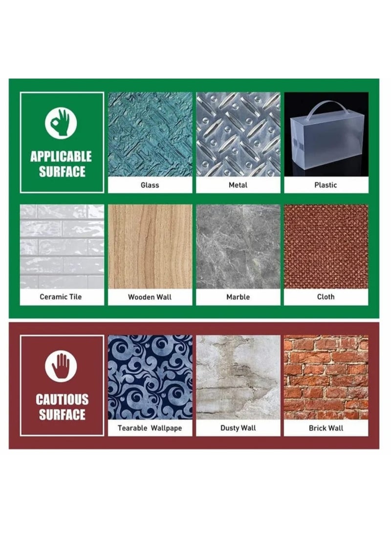 Taiwan Double-Sided Transparent Tape 5m Strong Adhesive for Home, Office, Decoration and Heavy Fixing - Image 3