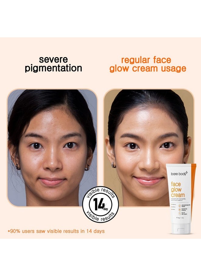 Bare Body Essentials bare body essentials Plus Face Glow Cream 50gm  - Image 4