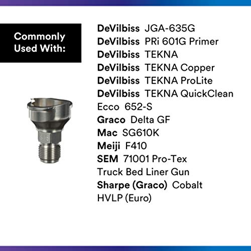 3M PPS 2.0 Spray Gun Adapter #S15, 26046, 3/8 Inch Male, 19 Thread BSP, Connects Numerous Paint Gun Brands to PPS 2.0 Paint Spray System, 1 Pack - Image 5