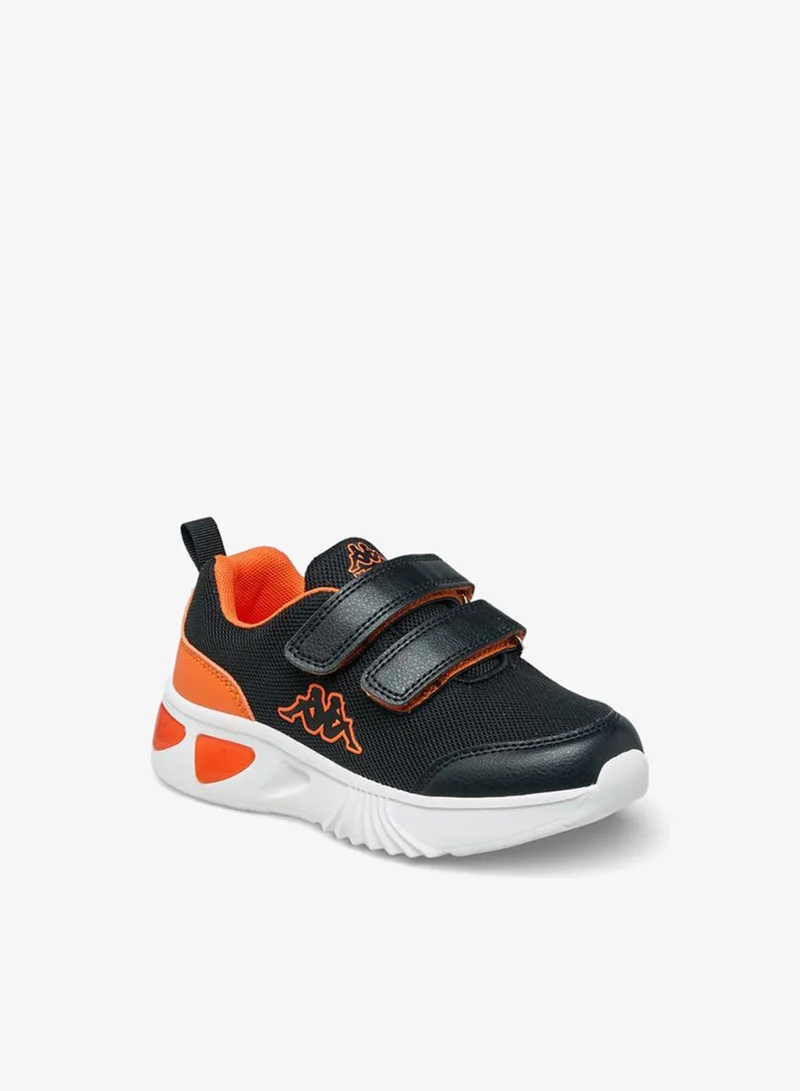 Kappa Sneakers With Hook & Loop Closure, Light-Up