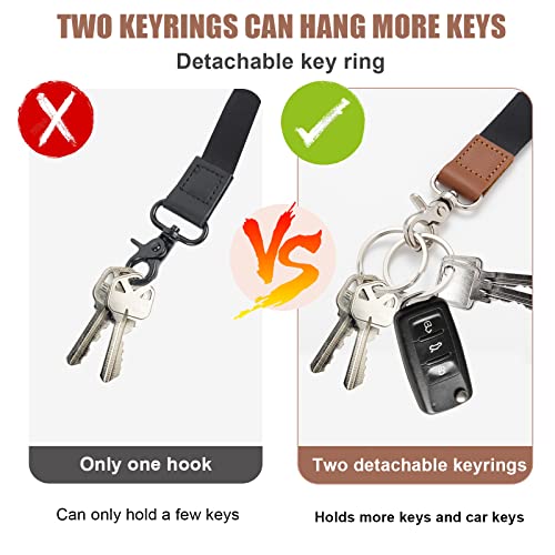 XCHIN Lanyards for Keys, Keychain Long Lanyard for Women Men, Cute Neck Lanyard for ID Badges Wallet - Image 4