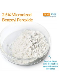 AcneFree Acne Free Oil-Free Cleanser, Benzoyl Peroxide 2.5% with Glycolic Acid to Prevent and Treat Breakouts Unscented, 8 Fl Oz  - Image 5