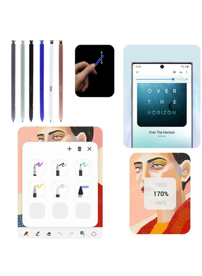 إيروريكس قلم لمس الشاشة لهاتف Samsung Galaxy Note20 SM-980F، لا يدعم البلوتوث (أسود) - Image 5