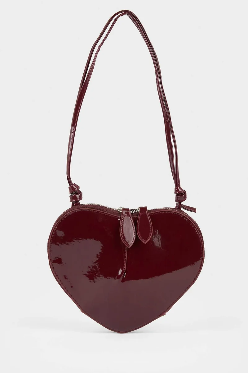 ديفاكتو Faux Leather Crossbody Bag