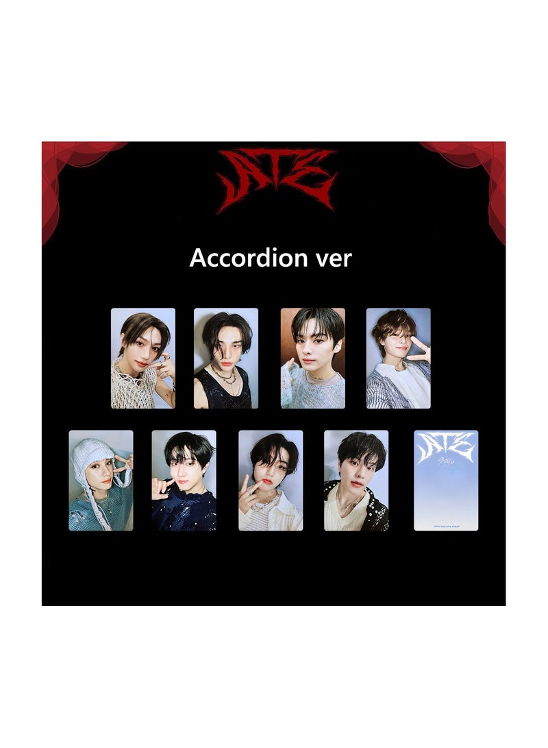 NIBEMINENT 8 Pcs Kpop Stray Kids ATE Lomo Cards Card For Fans Collection Gifts