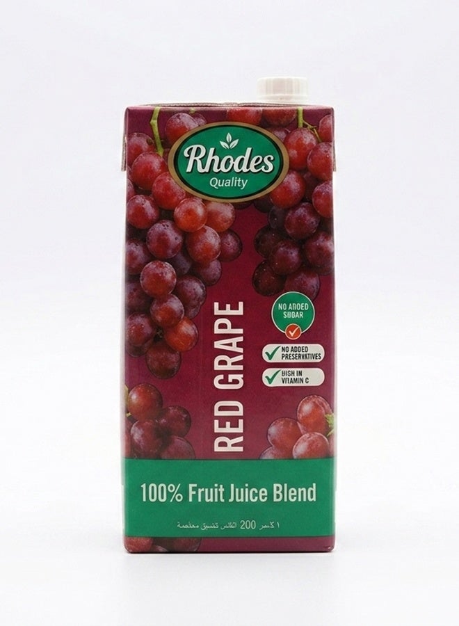Rhodes Red Grape Fruit Juice 1 L