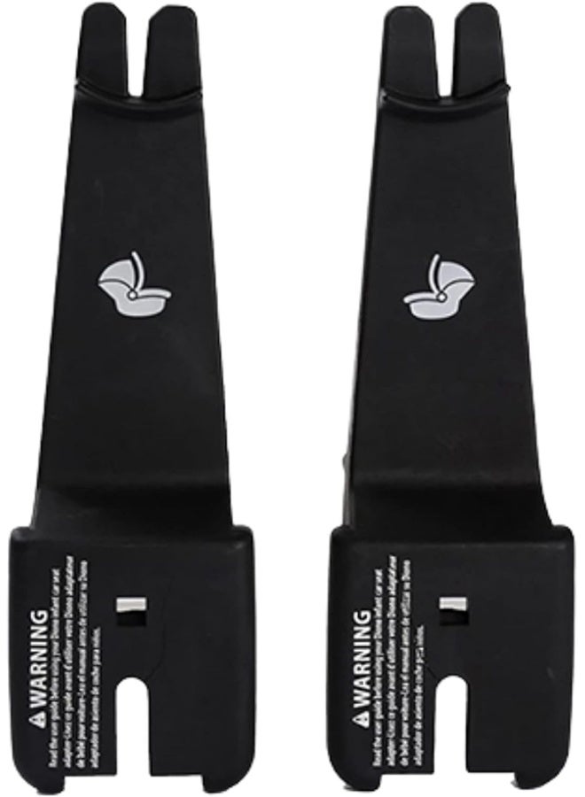 Diono Quantum Adapter for Peg Perego Car Seats, Black - Image 1