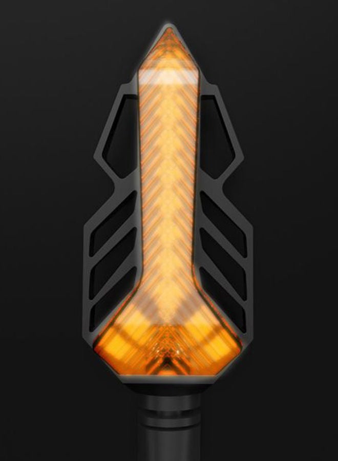 MUNTAQI 2-Piece Motorcycle LED Light Indicator Set - Image 2