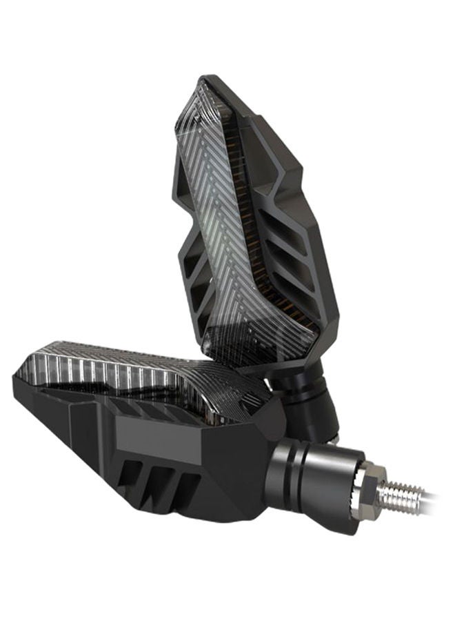 MUNTAQI 2-Piece Motorcycle LED Light Indicator Set - Image 1