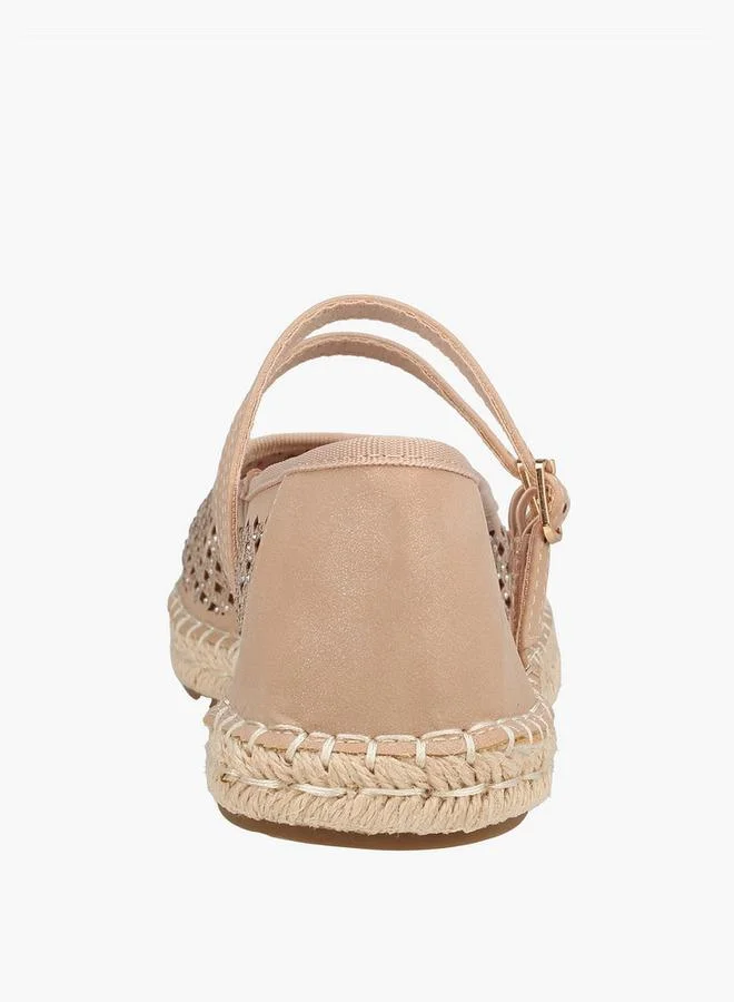Peppermint  Women Embellished Espadrille Mary Jane Shoes for Women | Best Price UAE