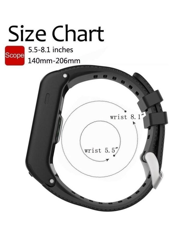 NIBEMINENT - Silicone Replacement Band For Garmin Vivoactive HR Tiffany Blue - Image 1