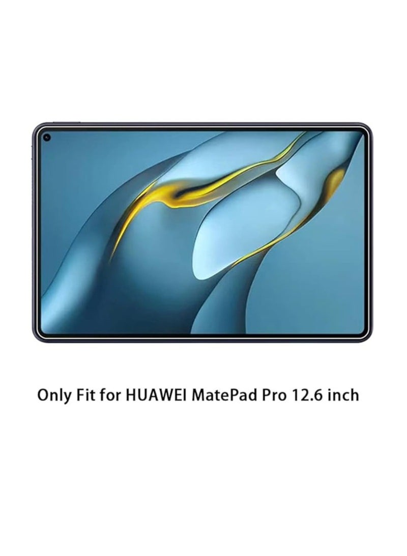 general 【2-Pack】 The screen protector is compatible with the HUAWEI MatePad Pro 12.6-inch, 9H hardness tempered glass film for MatePad Pro, which is scratch-resistant and shatter-resistant - Image 2