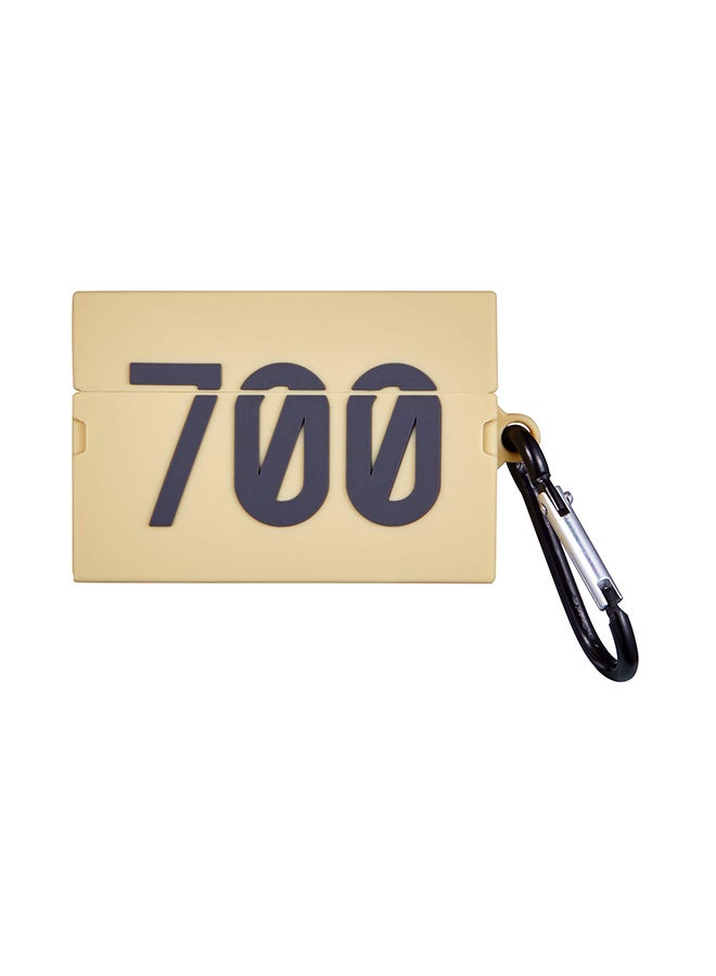 Aimax 700 Yeezy Cartoon Case Cover For Apple AirPods Pro Beige - Image 1