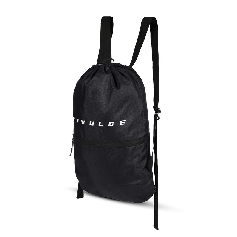DIVULGE Drawstring Sports Gym Bag And Multi Utility Drawstring Backpack - Image 1